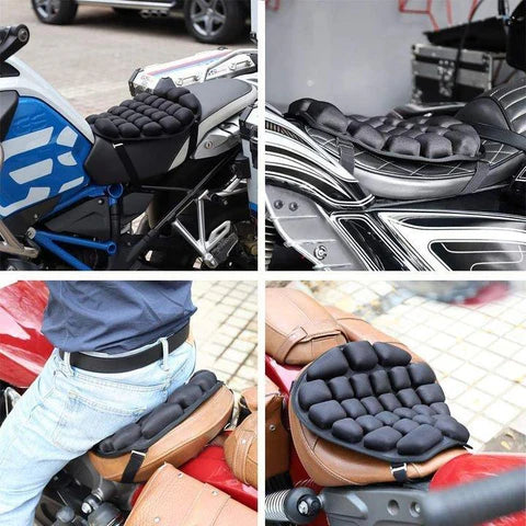 Almofada de Assento para Motocicletas - ComfortRide Pro - Loja Bum