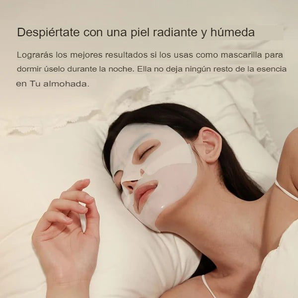 Último día – 49% de descuento🔥Mascarilla lifting antiarrugas de colágeno de acción profunda